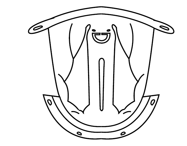 KTM CROWN PADDING ST 501